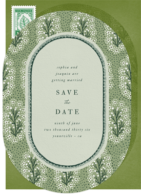 'Rustic Berries' Wedding Save the Date