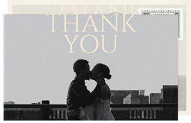 'The Full Picture' Wedding Thank You Note