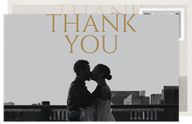 'The Full Picture' Wedding Thank You Note