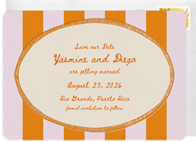 'Whimsical Frame' Wedding Save the Date