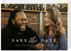 'Timeless' Wedding Save the Date