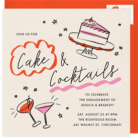 'Sweet and Spirited' Party Invitation
