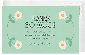 'Little Bug' Baby Shower Thank You Note