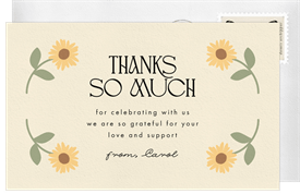 'Little Bug' Baby Shower Thank You Note