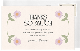 'Little Bug' Baby Shower Thank You Note