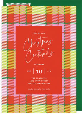 'Festive & Cozy' Holiday Party Invitation
