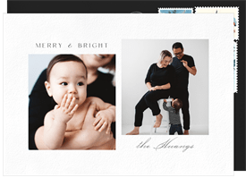 'Plaid Tidings' Holiday Greetings Card