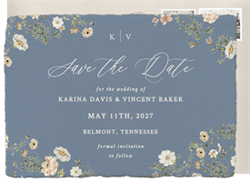 'Delicate Romance' Wedding Save the Date