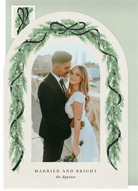 'Juniper Arch' Christmas Greetings Card