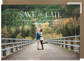 'Sweetly Framed' Wedding Save the Date