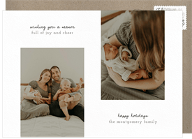 'Peaceful' Holiday Greetings Card