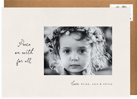 'Heartfelt Whimsy' Holiday Greetings Card