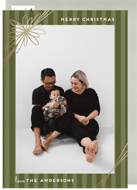 'Gift Bow' Christmas Greetings Card