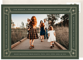 'Tidings of Great Joy' Christmas Greetings Card