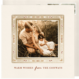 'Pine Tapestry' Holiday Greetings Card