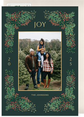 'Winter Garden' Holiday Greetings Card