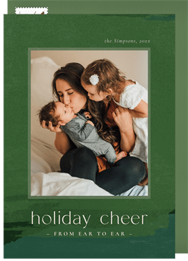 'Artful Elegance' Holiday Greetings Card