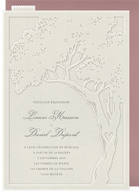 'Tree of Life' Wedding Invitation