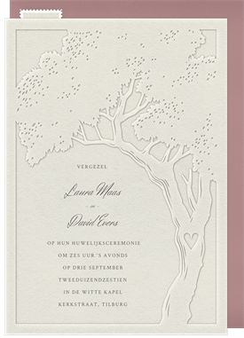 'Tree of Life' Wedding Invitation