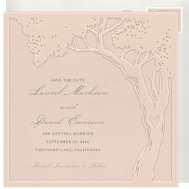 'Tree of Life' Wedding Save the Date