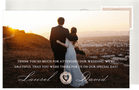 'Tree of Life' Wedding Thank You Note