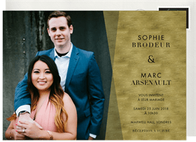 'Sheer Romance' Wedding Invitation