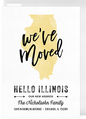 'Hello Illinois' Moving Announcement