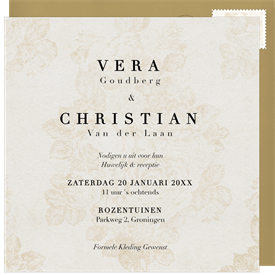 'Valencia' Wedding Invitation