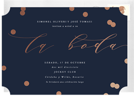 'Confetti Bliss' Wedding Invitation