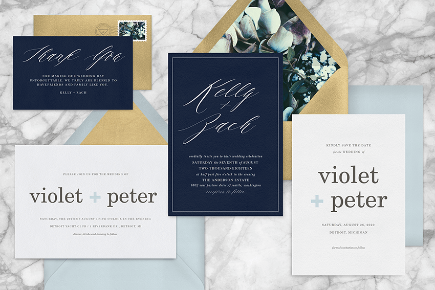 20 Simple Invitation Styles that Stand Out