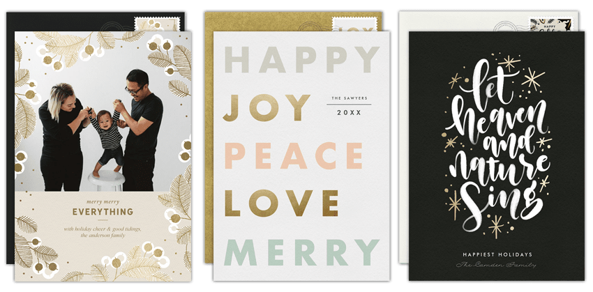 personalized holiday greeting messages