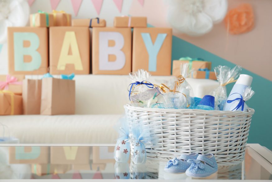 Baby In Bloom Sign- Baby Shower Wooden Wording- Baby Sprinkle