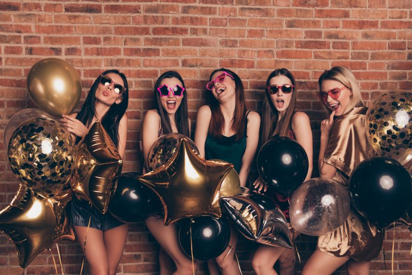 bachelorette party all black
