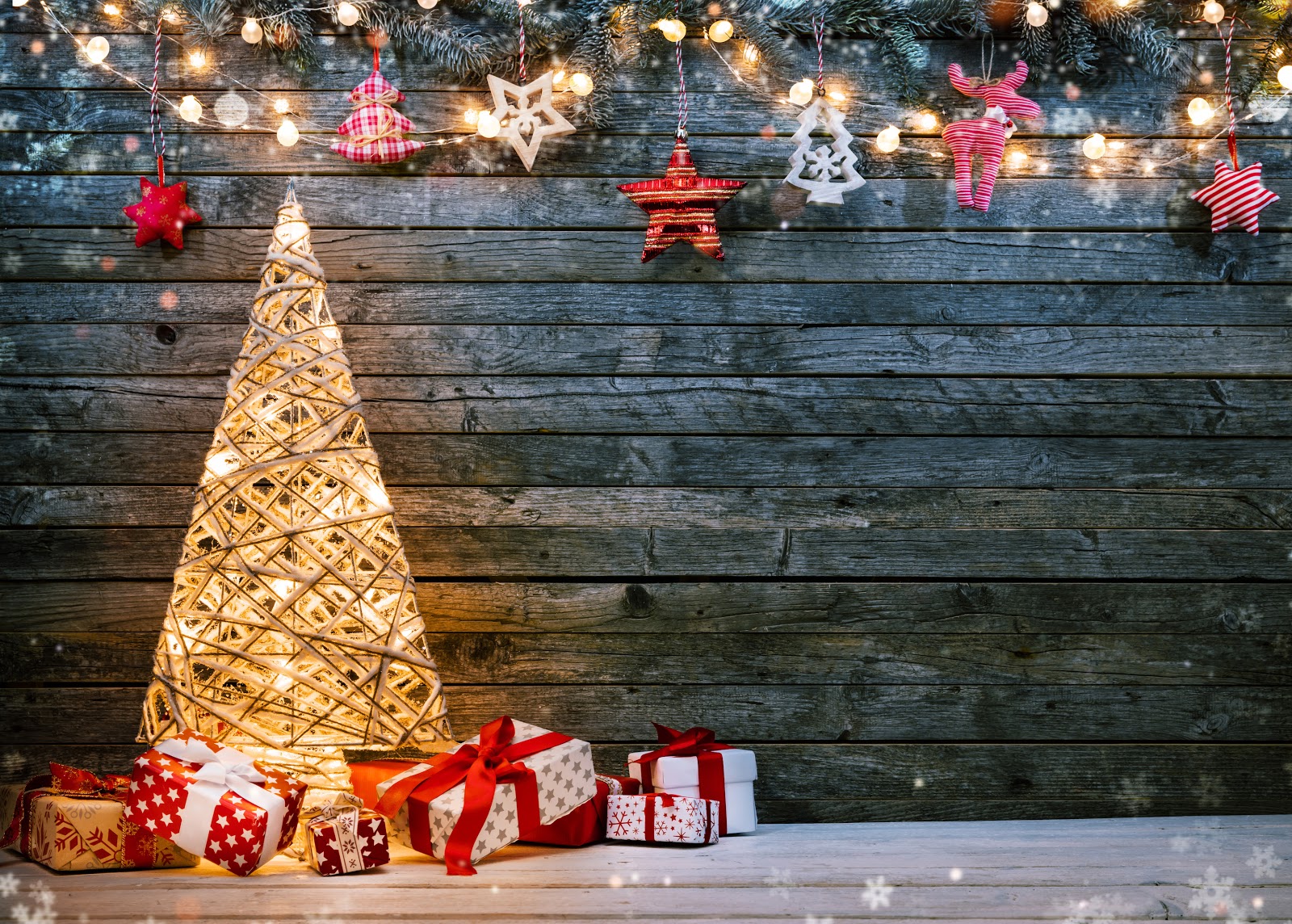 black green and gold christmas tree