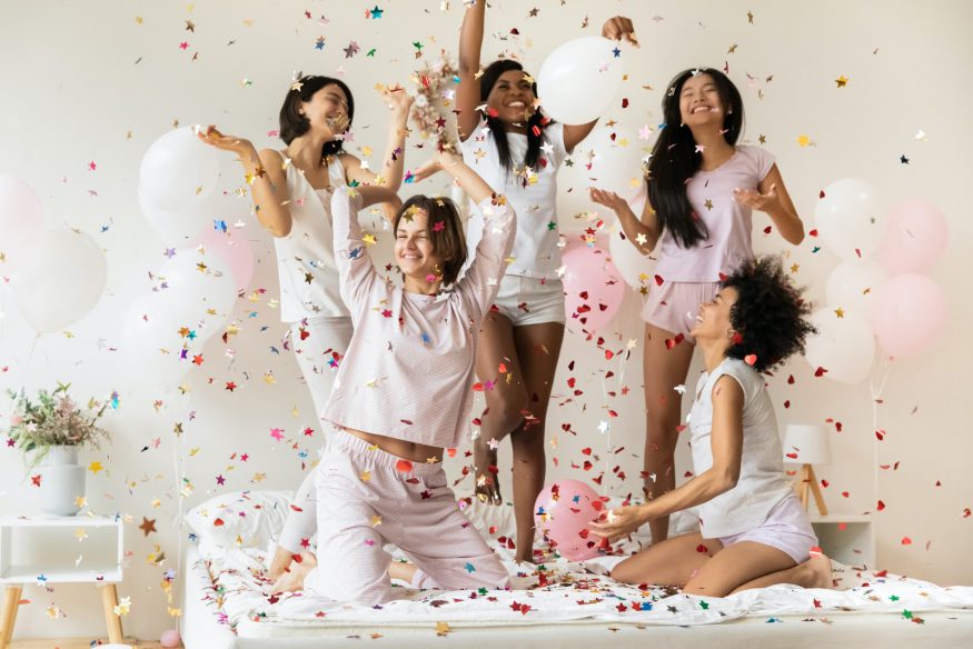 Bachelorette party ideas: A slumber party