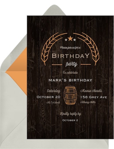 70th Birthday Invitations: Design Styles and Wording Ideas - STATIONERS