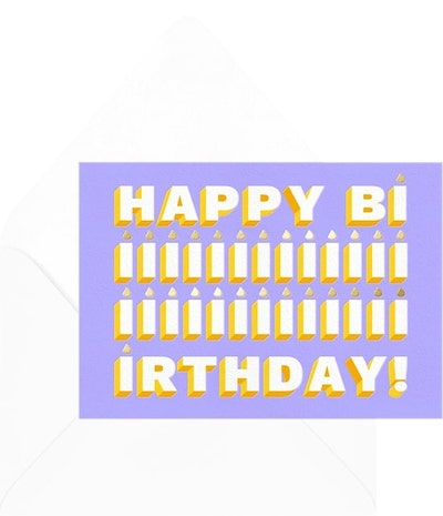 Birthday greetings: Biiirthday Card