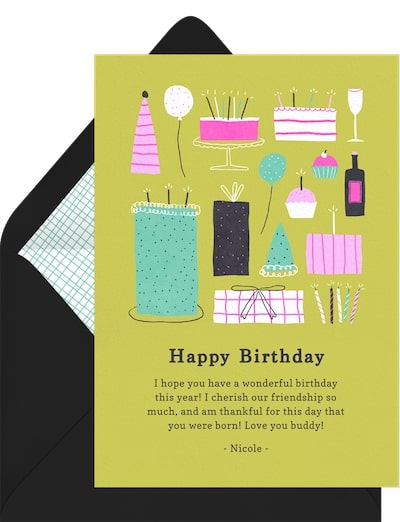 Birthday Doodles Card