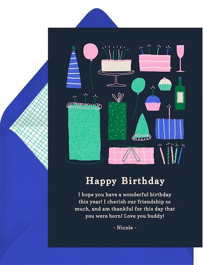 Birthday Doodles Card