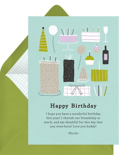 Birthday Doodles Card