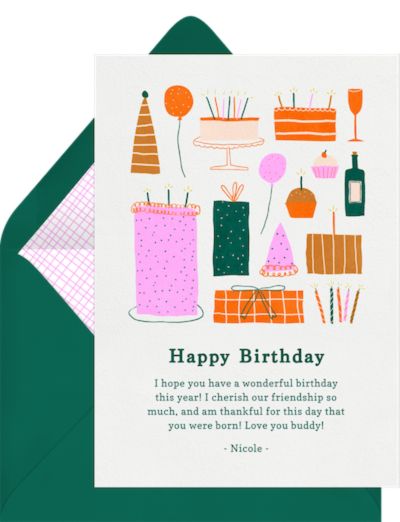 Birthday Doodles Card
