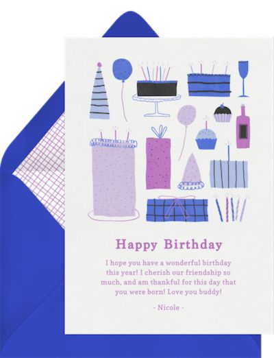 Birthday Doodles Card