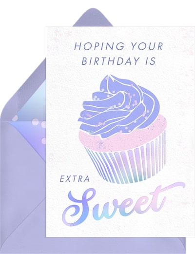60th birthday wishes: Birthday Sweets Card