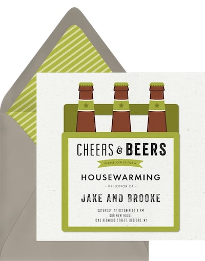 Cheers & Beers Invitation