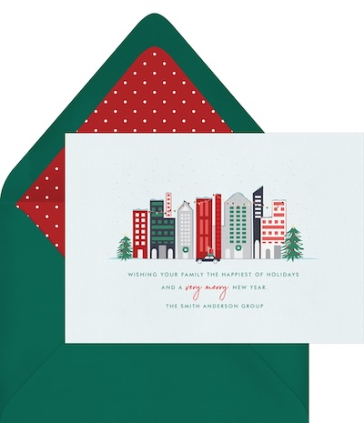 City Greetings Card