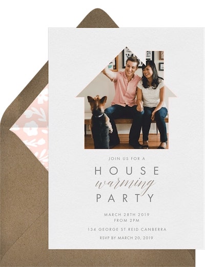 Housewarming party: Classic Home Invitation