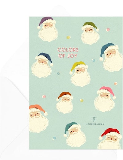 Colors Of Joy Card