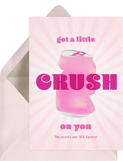 Crush on You Card