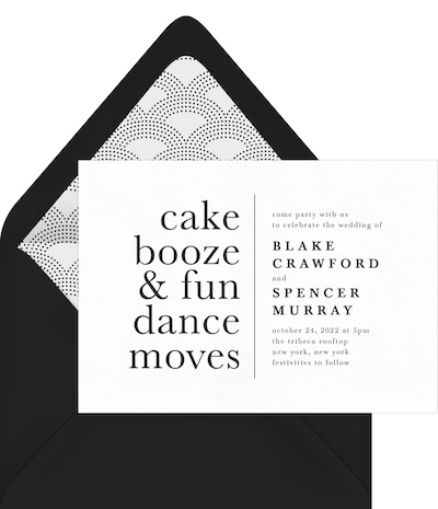 Cut A Rug Invitation