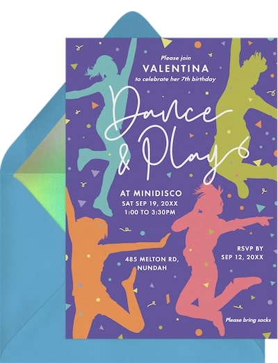Dance & Play Invitation